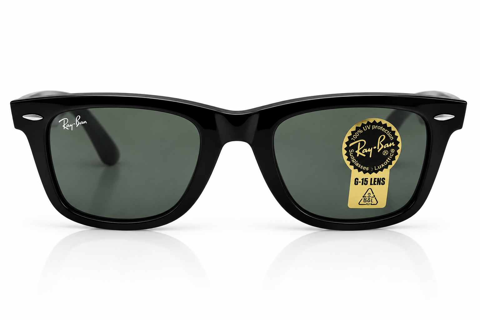 Ray-Ban RB2140 Wayfarer Black / Green