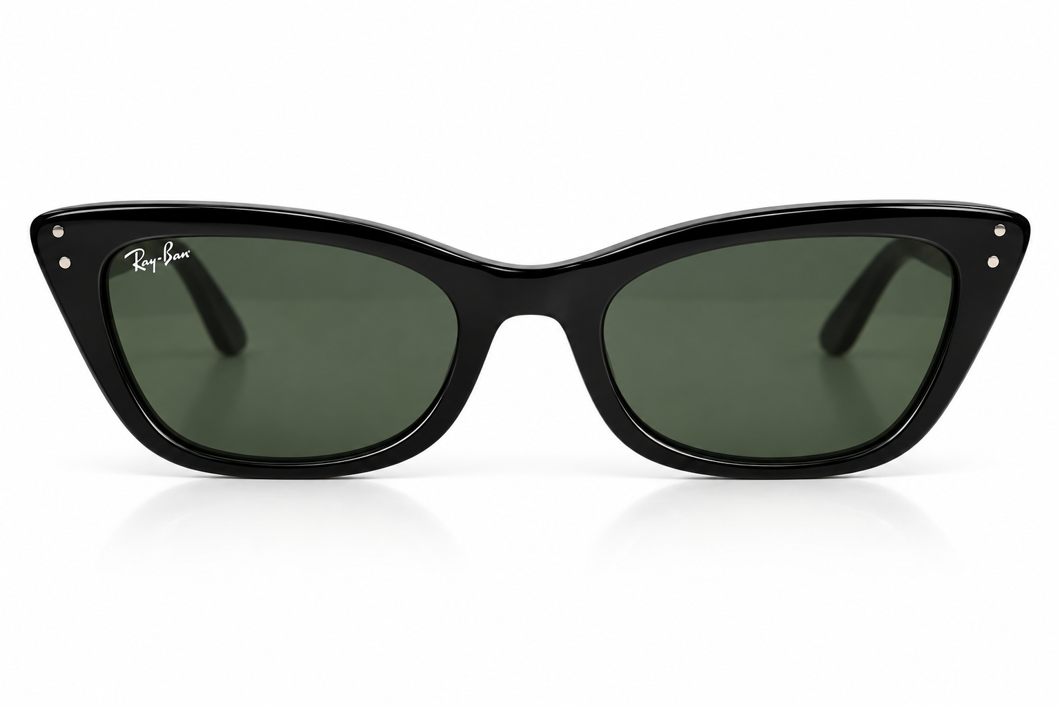 Ray-Ban RB2299 Lady Burbenk Polished Black / Green