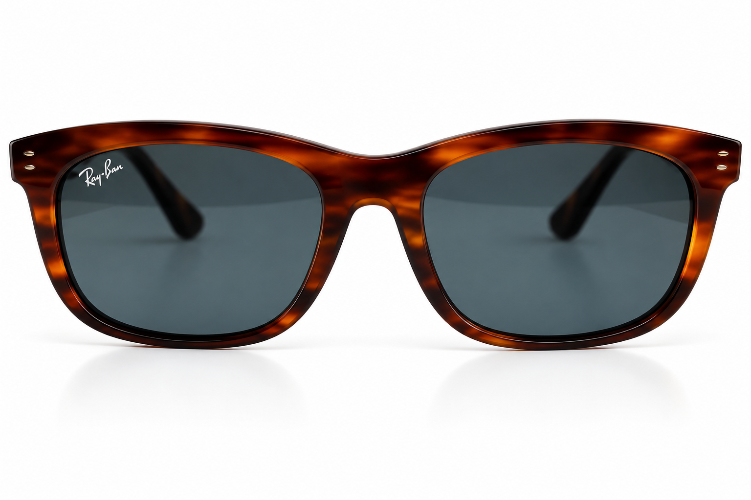Ray-Ban RB2389F Balorette Polished Striped Havan / Blue