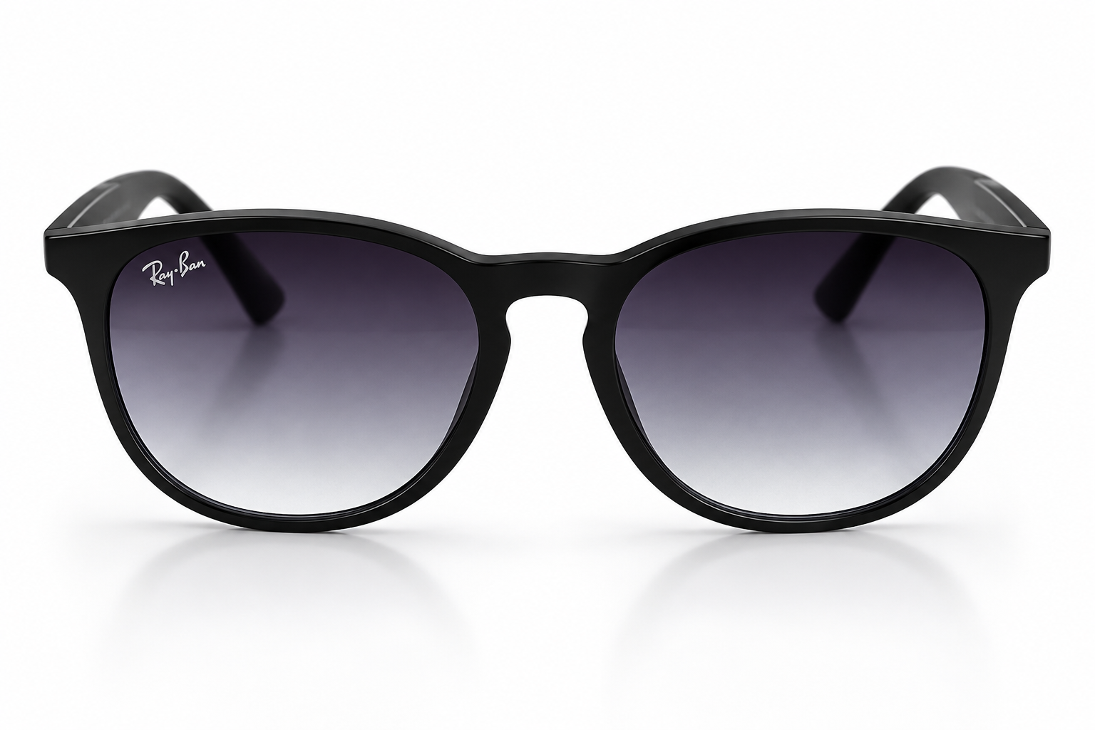 Ray-Ban RB4171 Erika Rubber Black / Gradient Grey