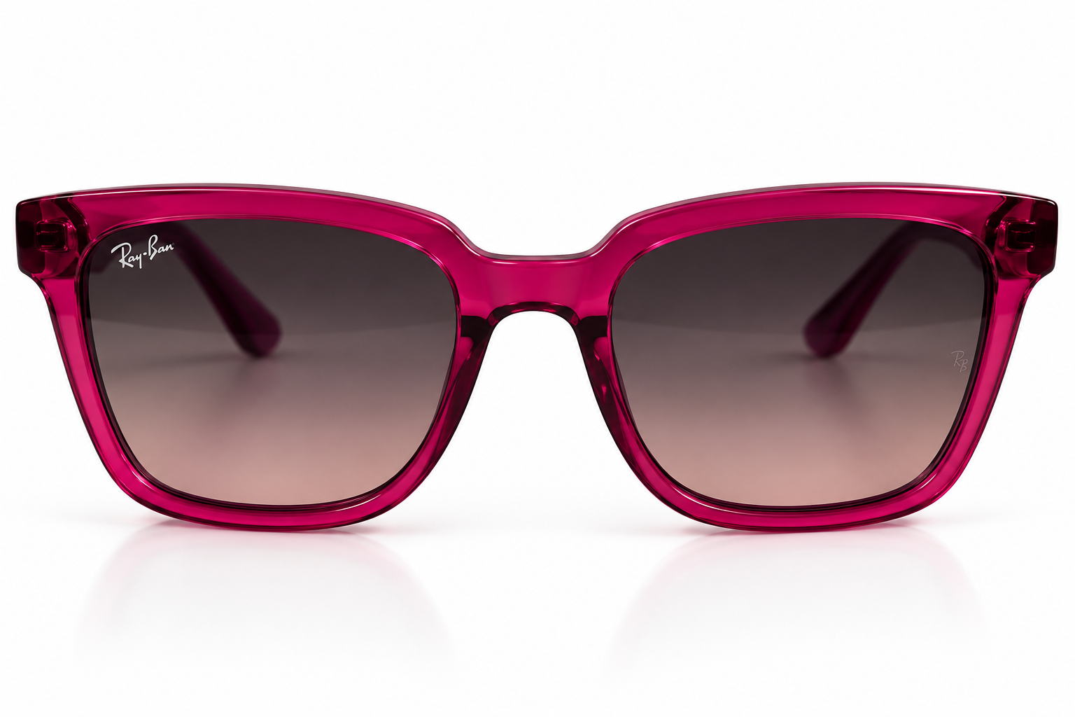 Ray-Ban RB4437L Transparent Purple & Purple / Gradual Purple