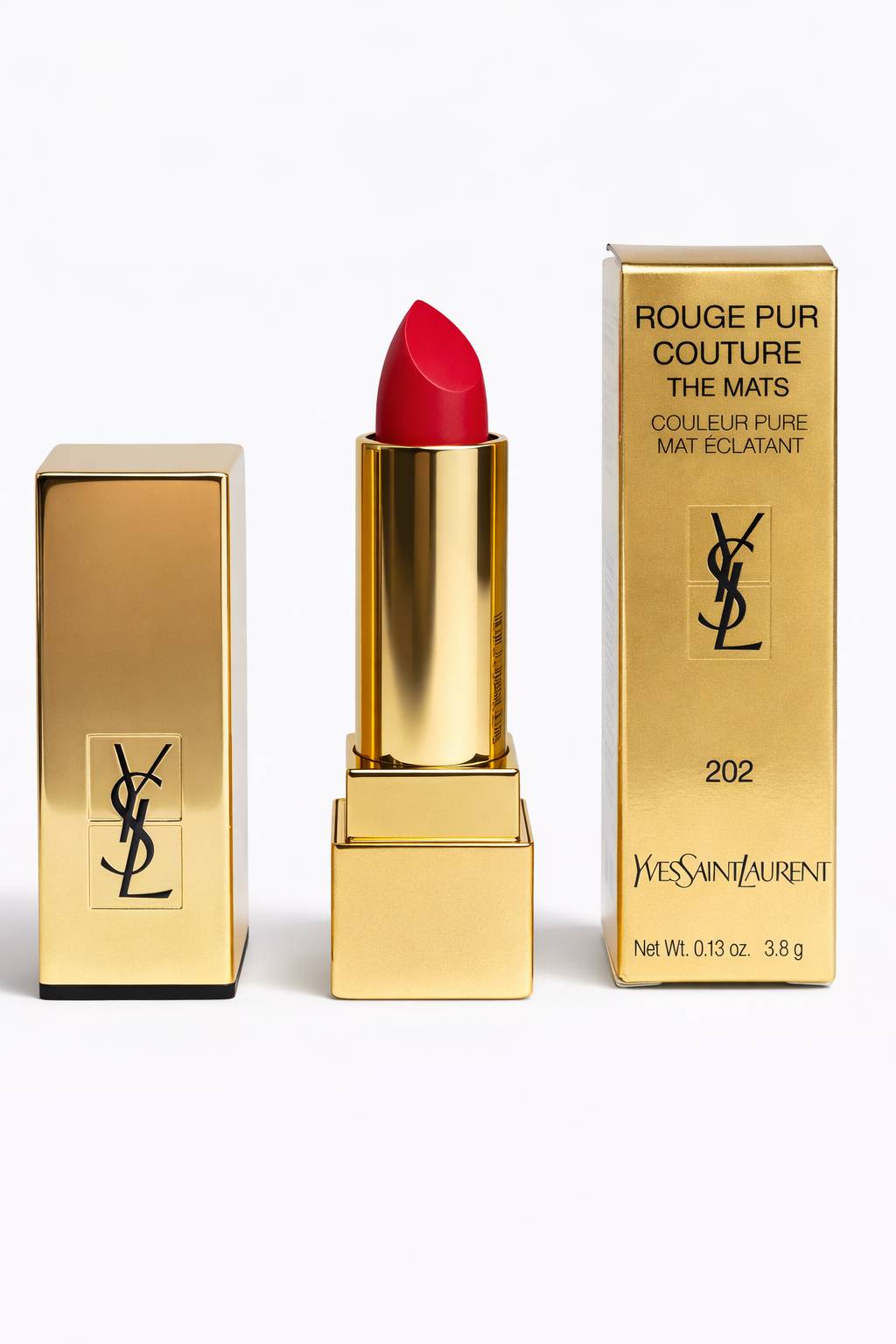 Yves Saint Laurent Rouge pur couture the mats 202