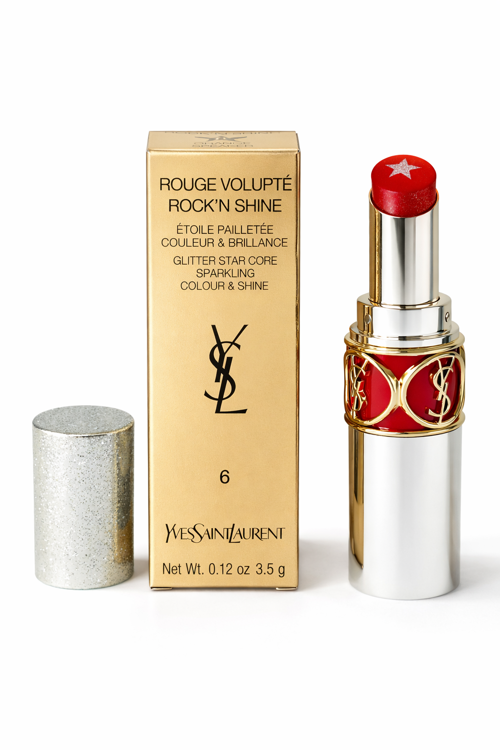 Yves Saint Laurent Rouge Volupté 6 Orange Speaker