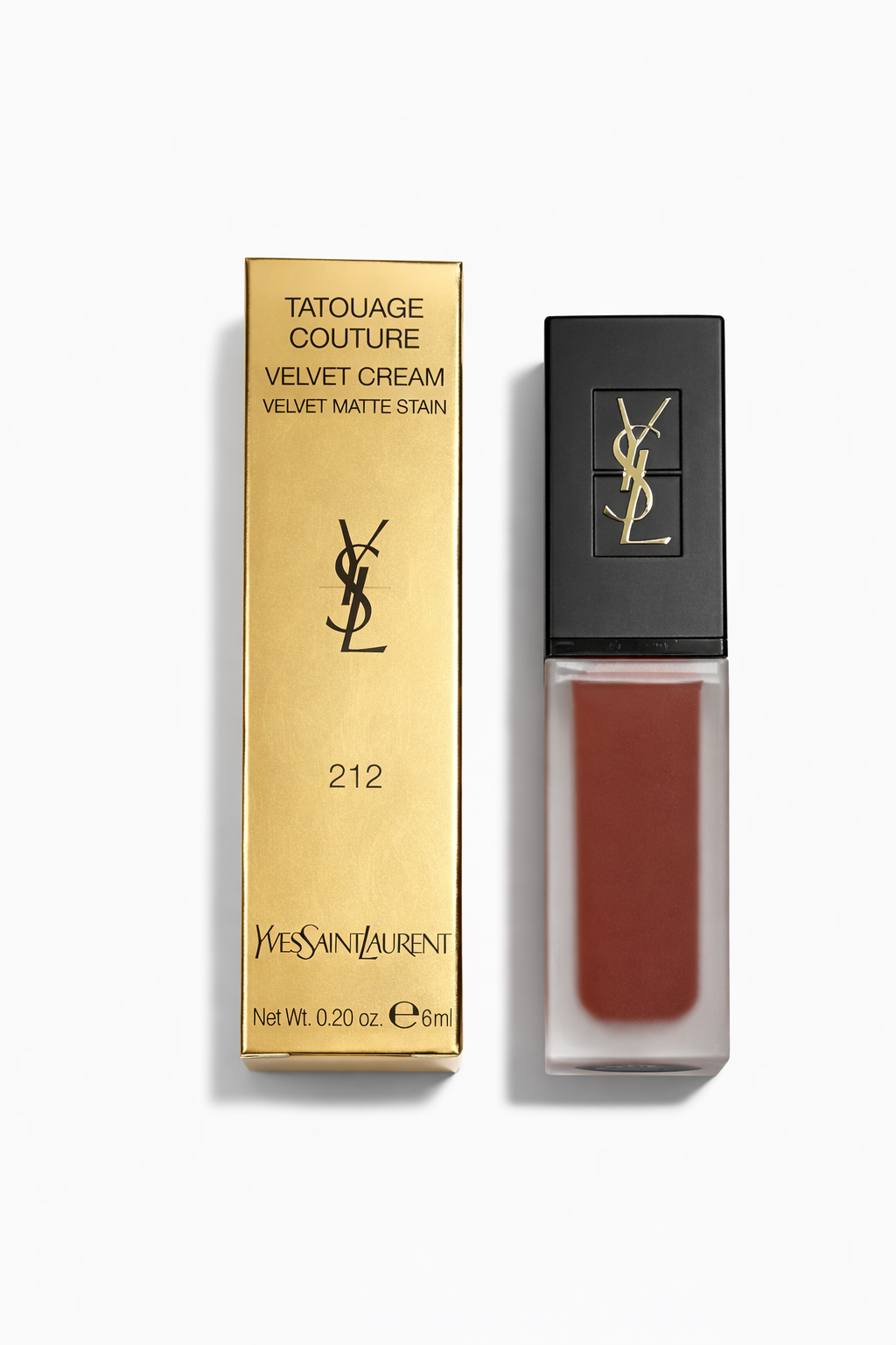 Yves Saint Laurent tatouage couture 212 rouge rebel
