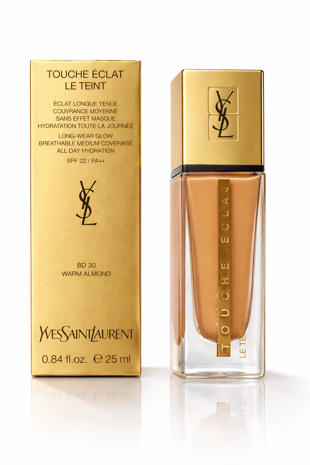 Yves Saint Laurent touche eclat le teint BD30 warm almond